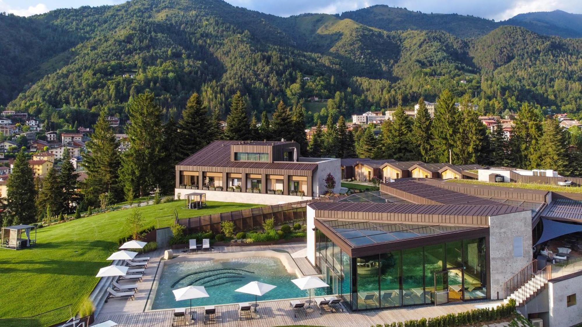 Collina Luxury Relais Hotell Clusone Exteriör bild